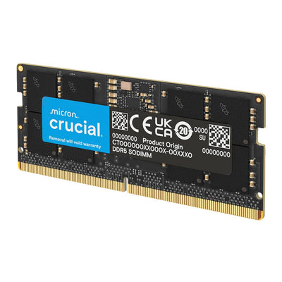 Crucial 16GB  DDR5 5600MHz SO-DIMM Laptop Single Stick CL46 Memory / RAM - CT16G56C46S5 - 649528929938