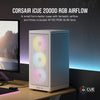 Corsair iCUE 2000D RGB Airflow Mini-ITX Case - White - CS-CC-9011247-WW