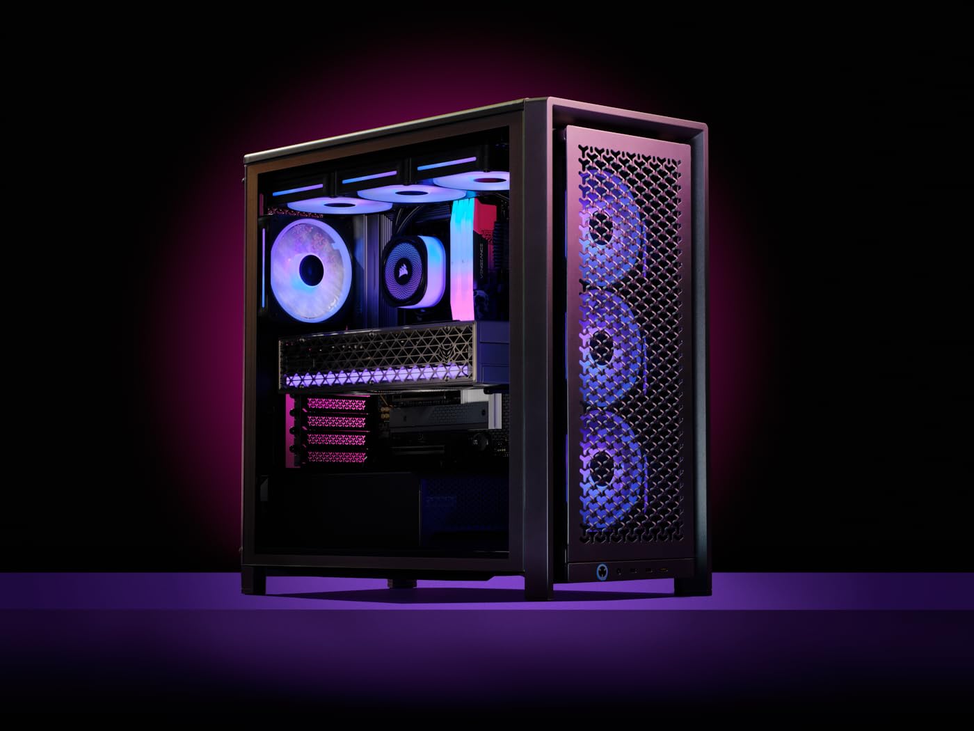 Corsair FRAME 4000D Modular Mid-Tower PC Case - Galaxy - CS-CC-9011342-WW
