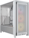 Corsair FRAME 4000D RS ARGB Mid-Tower PC Case - White - CS-CC-9011297-WW