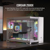 Corsair 2500X Micro ATX Dual Chamber PC Case - White - 840006674979