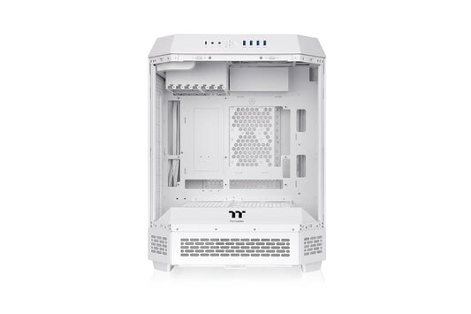 Thermaltake The Tower 600 White Mid Tower Tempered Glass PC Gaming Case - TTTOWER600WHT
