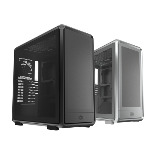Cooler Master MasterFrame 600 Mesh ATX Mid-Tower Case - Black / Silver - 884102133237 / 884102133213