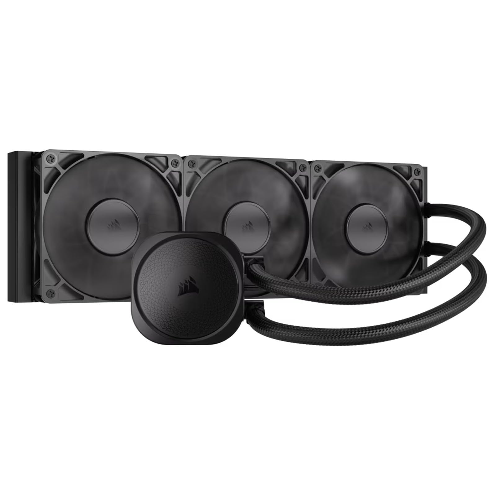 CORSAIR NAUTILUS 360 RS BLACK PERFORMANCE 360MM AIO LIQUID COOLER(5YRS) - 840006687535