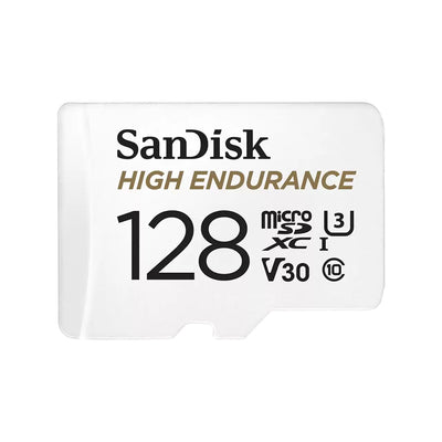 SanDisk 128GB High Endurance microSD card with Adapter for dash cams and security cameras SDSQQNR -619659173104