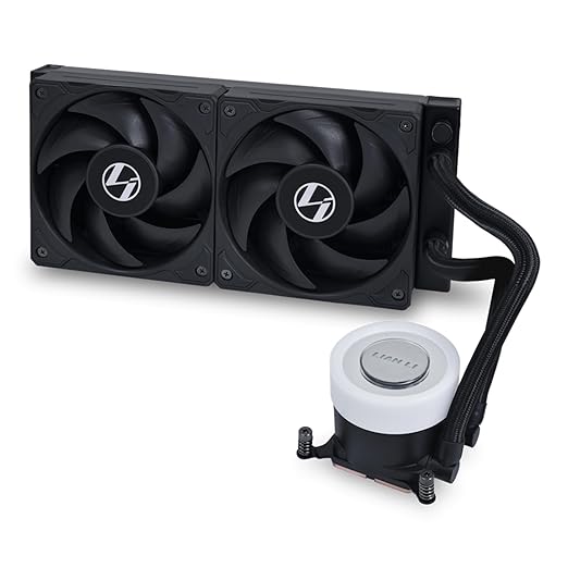 LIAN LI GALAHAD II LITE 240 PERFORMANCE BLACK AIO LIQUID COOLER - 4718466016669