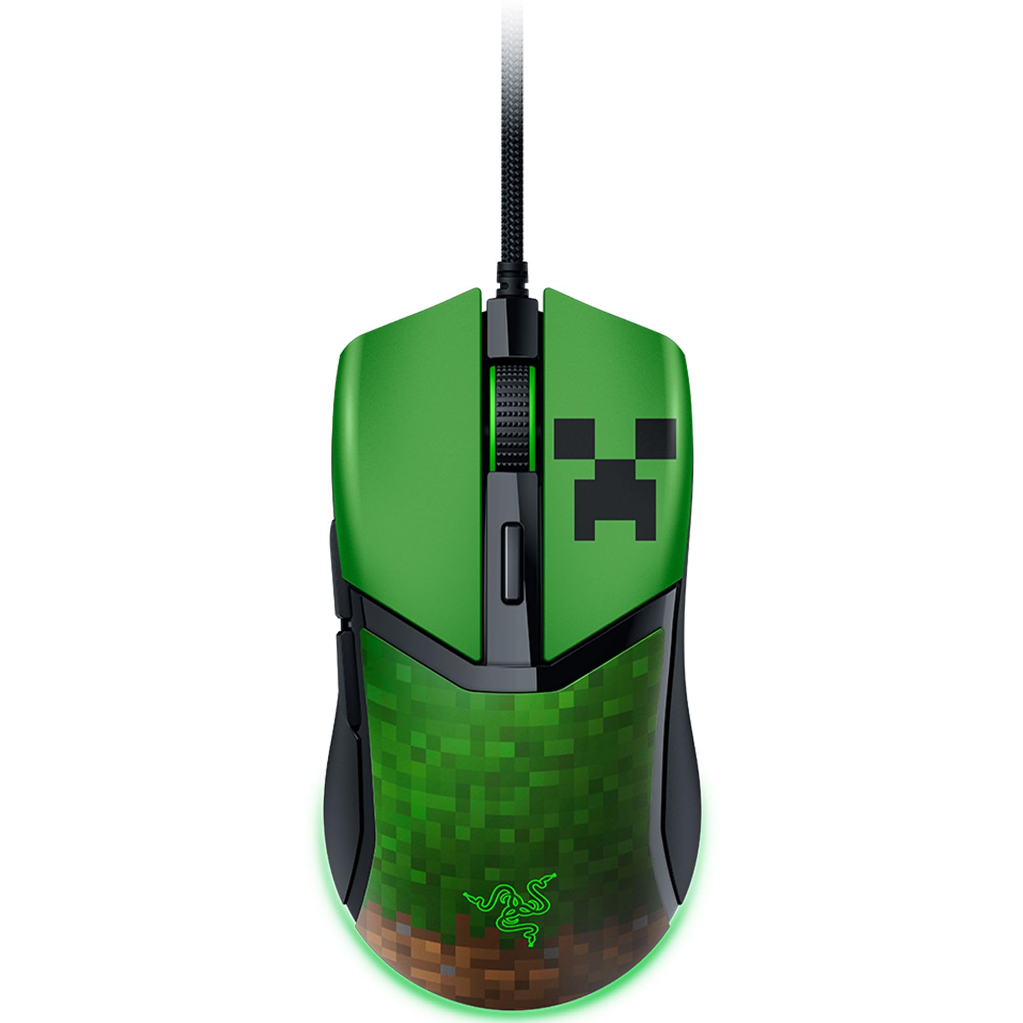 Razer Cobra Wired Gaming Mouse (Minecraft Edition) - 8886419334781 ...