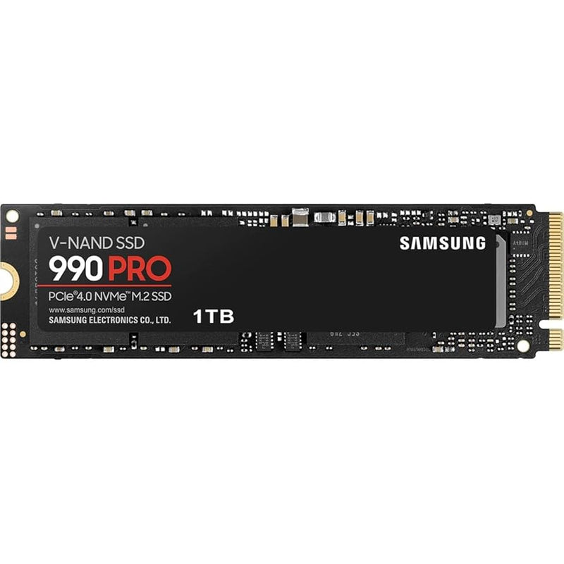 SAMSUNG 990 PRO 1TB 7450MB/s PCIe4.0 NVMe M.2 SSD(5YRS) - 8806094215021
