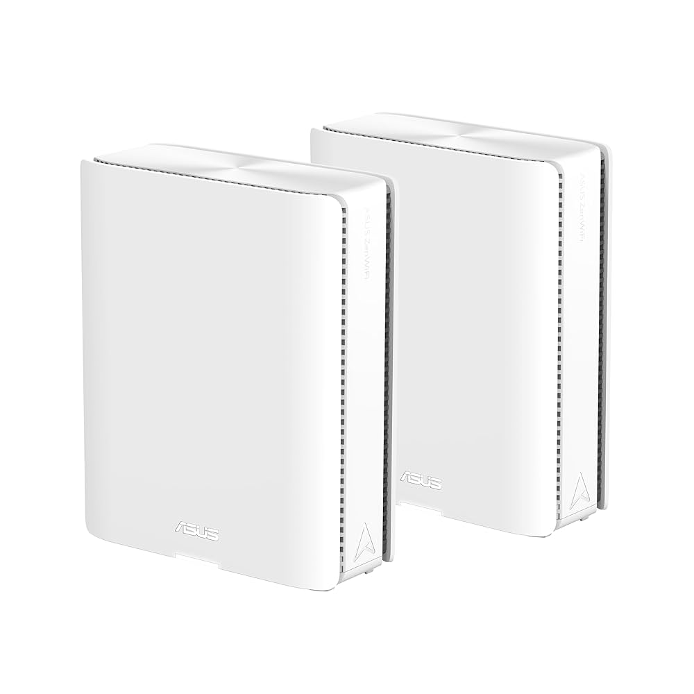 ASUS ZENWIFI BQ16 (W-2-PK) WHITE 2-PACK WIFI7 BE25000 MESH ROUTER(3YRS) - 4711387249154