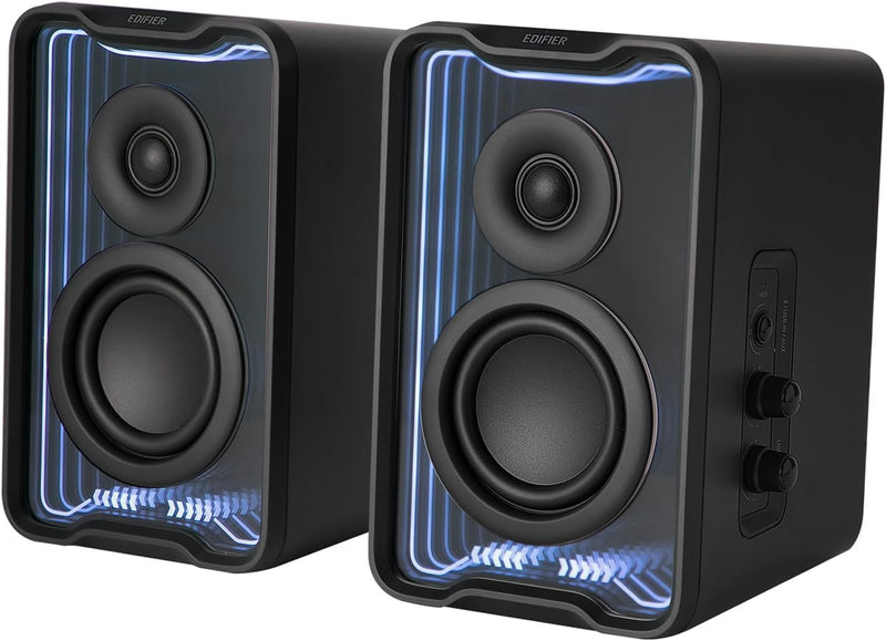 EDIFIER QR30 RGB DESKSTOP SPEAKERS 30W BLACK - 6923520216468