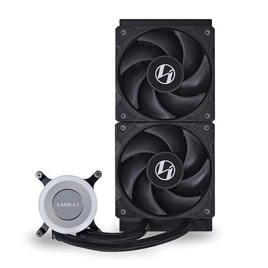 LIAN LI GALAHAD II LITE 240 PERFORMANCE BLACK AIO LIQUID COOLER - 4718466016669
