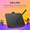 XPPEN DECO 640 DRAWING TABLET IT640 WORK AREA 160MMX90MM,STYLES - 850052635879