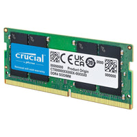 Crucial 32GB DDR4 3200MHz CL22 1.2V Non-ECC SODIMM SO-DIMM Notebook Memory CT32G4SFD832A -649528822499