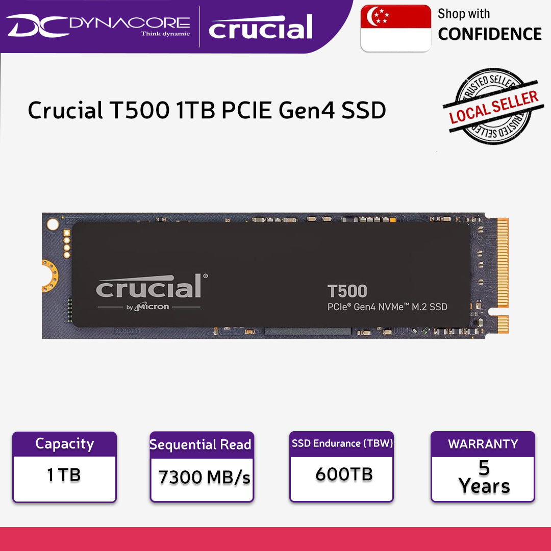 【M.2 SSD】500GB T500 PRO Crucial T500 PCIe® Gen5 SSD | Crucial EU