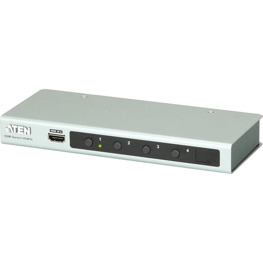 ATEN VS481B-AT-E 4-Port 4K HDMI Switch - 672792005732
