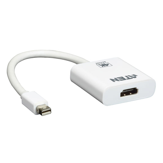 ATEN VC981-AT 4K Mini DisplayPort to HDMI Active Adapter - 672792006777