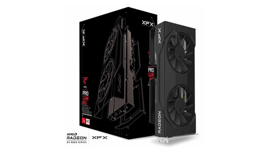 XFX SWIFT RADEON RX9060XT OC BLACK/WHITE GAMING EDITION 16GB TWIN FAN GDDR6(2YRS)- 840191503214,840191503221