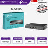 TP-Link TL-SX105 5-Port 10G Desktop Switch - 6935364030896