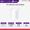 Deco X20 (1 Pack) AX1800 Whole Home Mesh Wi-Fi 6 System - (1-Pack) - 6935364052294