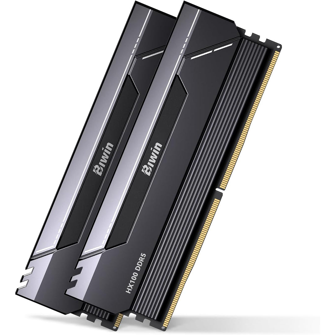 BIWIN HX100 DDR5  2X16GB (32GB) BLACK OPAL 6000MHz BLACK RAM - 6955914640283