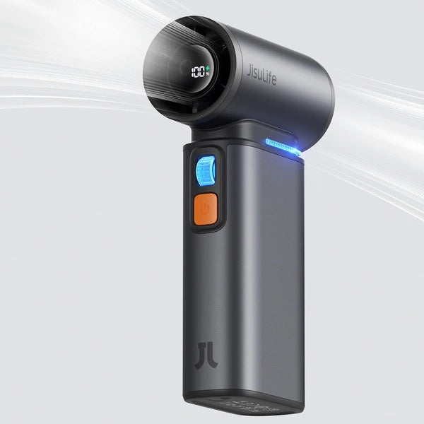 Jisulife Handheld Fan Ultra1 FA55 Mini Blower Portable USB Fan - Dark Grey - 6975061531432