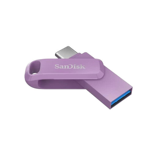 SanDisk Ultra® Dual Drive Go USB Type-C™ Flash Drive SDDDC3 128GB - Lavender - 619659204280