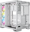 Corsair iCUE LINK 6500X RGB Mid-Tower Dual Chamber PC Case - White- CS-CC-9011270-WW