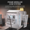 Corsair FRAME 4000D RS ARGB Mid-Tower PC Case - White - CS-CC-9011297-WW