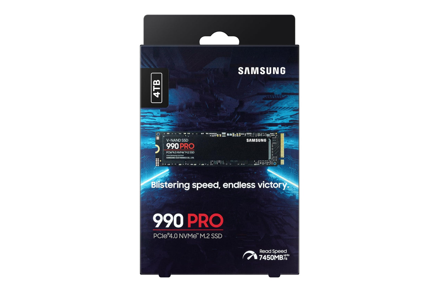 SAMSUNG 990 PRO 4TB 7450MB/s NVMe M.2 GEN4 SSD(5YRS) - 8806094947205
