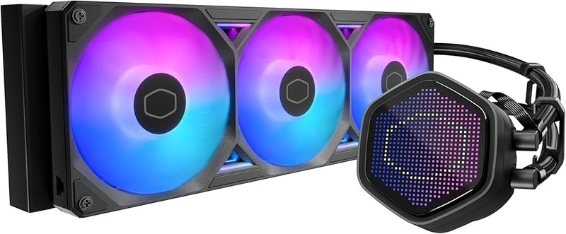 Cooler Master MasterLiquid 360 Atmos II Pixel LED ARGB | 360mm AIO Liquid Cooler - 884102131912