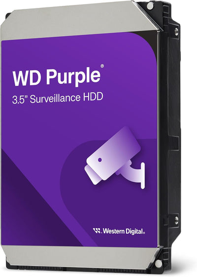 WD Purple 3.5" 4TB Surveillance HDD 256MB 5400RPM SATA - WD44PURZ