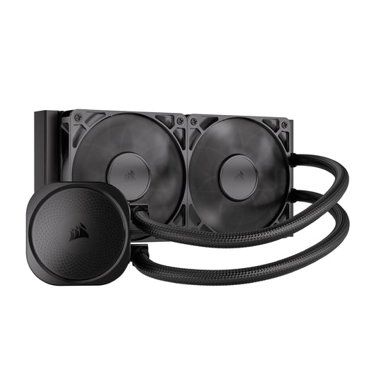 CORSAIR NAUTILUS 240 RS BLACK PERFORMANCE 240MM AIO LIQUID COOLER(5YRS) - 840006687528