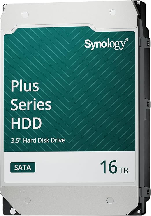 SYNOLOGY PLUS HAT3310-16T 3.5"16TB 7200RPM 281MB/s SATA NAS HDD(3YRS) - HAT3310-16T