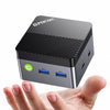 GMKtec G5S Mini PC Intel N5095 8GB LPDDR4 128GB SSD Desktop Computer | Portable Micro Pocket PC Size, Dual HDMI Ports, USB-C Power Supply, WiFi6/BT5.2, For Office Business Personal Use - 6972570965598