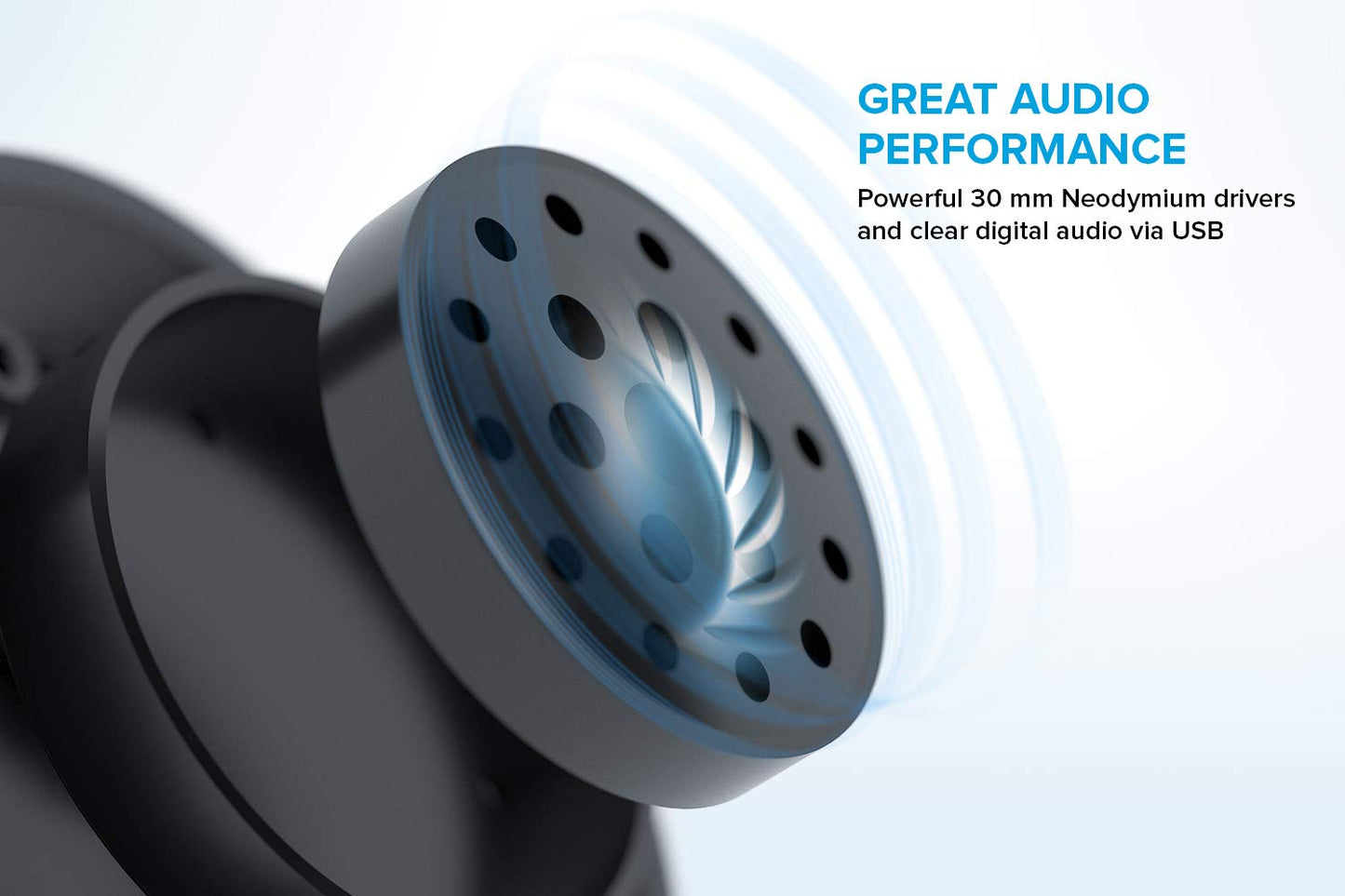 Creative HS-720 V2 USB Digital Audio On-Ear Headset with Noise-Cancelling Condenser Boom Mic, Inline Mic Mute/Calls/Volume Control and Mic-Monitoring Feature, Simple Plug-and-Play for Video Calls -  5390660194634