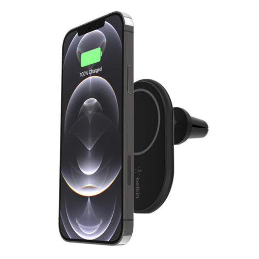 BELKIN BoostCharge Magnetic Wireless Car Charger 10W Black - WIC004BTBK-NC - 745883828746