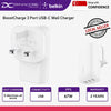 BELKIN BoostCharge 3 Port USB-C Wall Charger with PPS 67W - WCC002MYWH - 745883860067