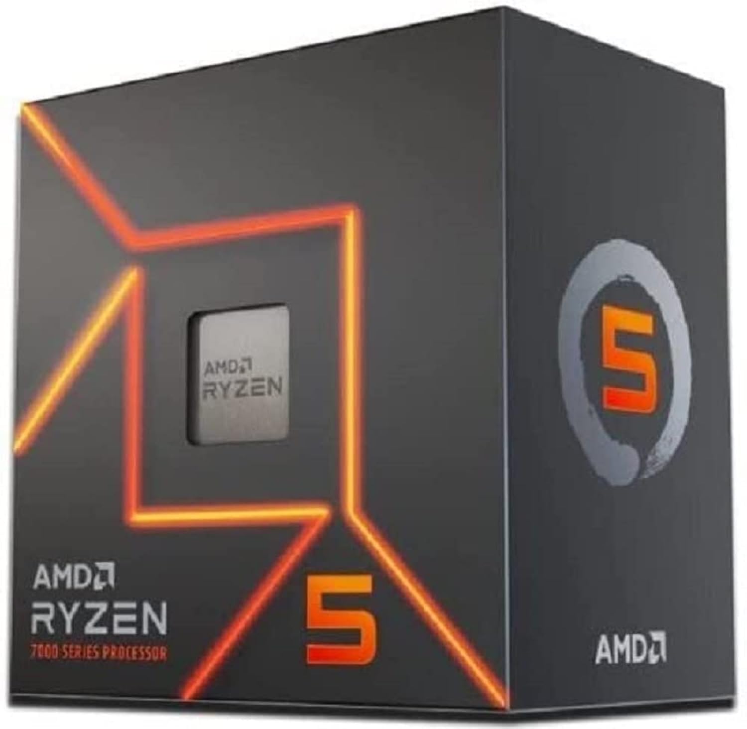 AMD Ryzen 5 7600 6-Core, 12-Thread AM5 Desktop Processor / CPU - 730143314572