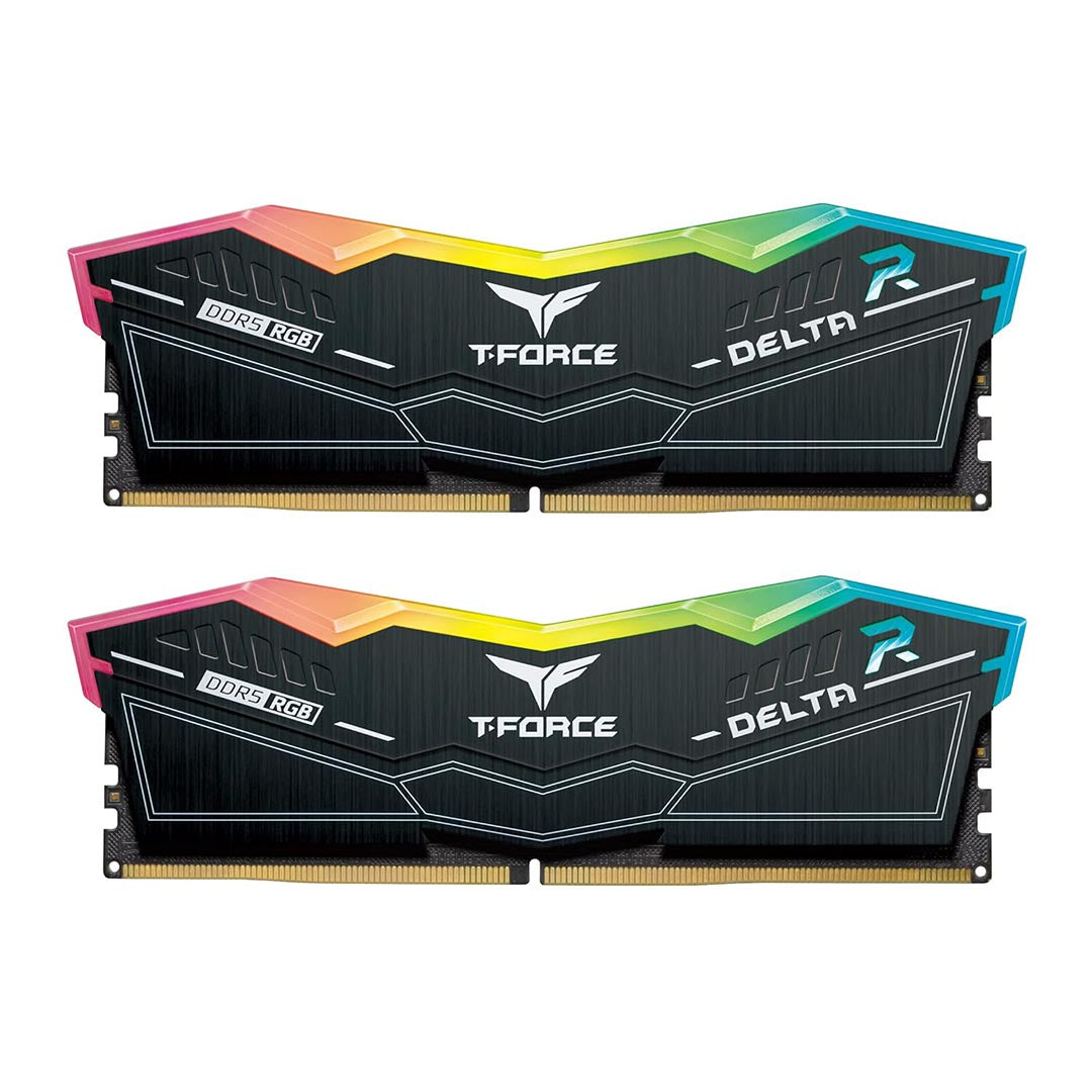 TEAM T-FORCE DELTA RGB BLACK DDR5 6000MHz 32GB(16GBx2) CL30 KIT(LIMITED LT) - 765441661677