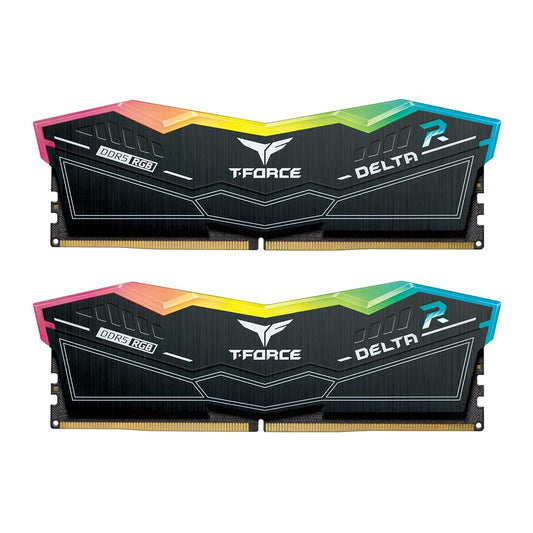 TEAM T-FORCE DELTA RGB BLACK DDR5 6000MHz 32GB(16GBx2) CL30 KIT(LIMITED LT) - 765441661677