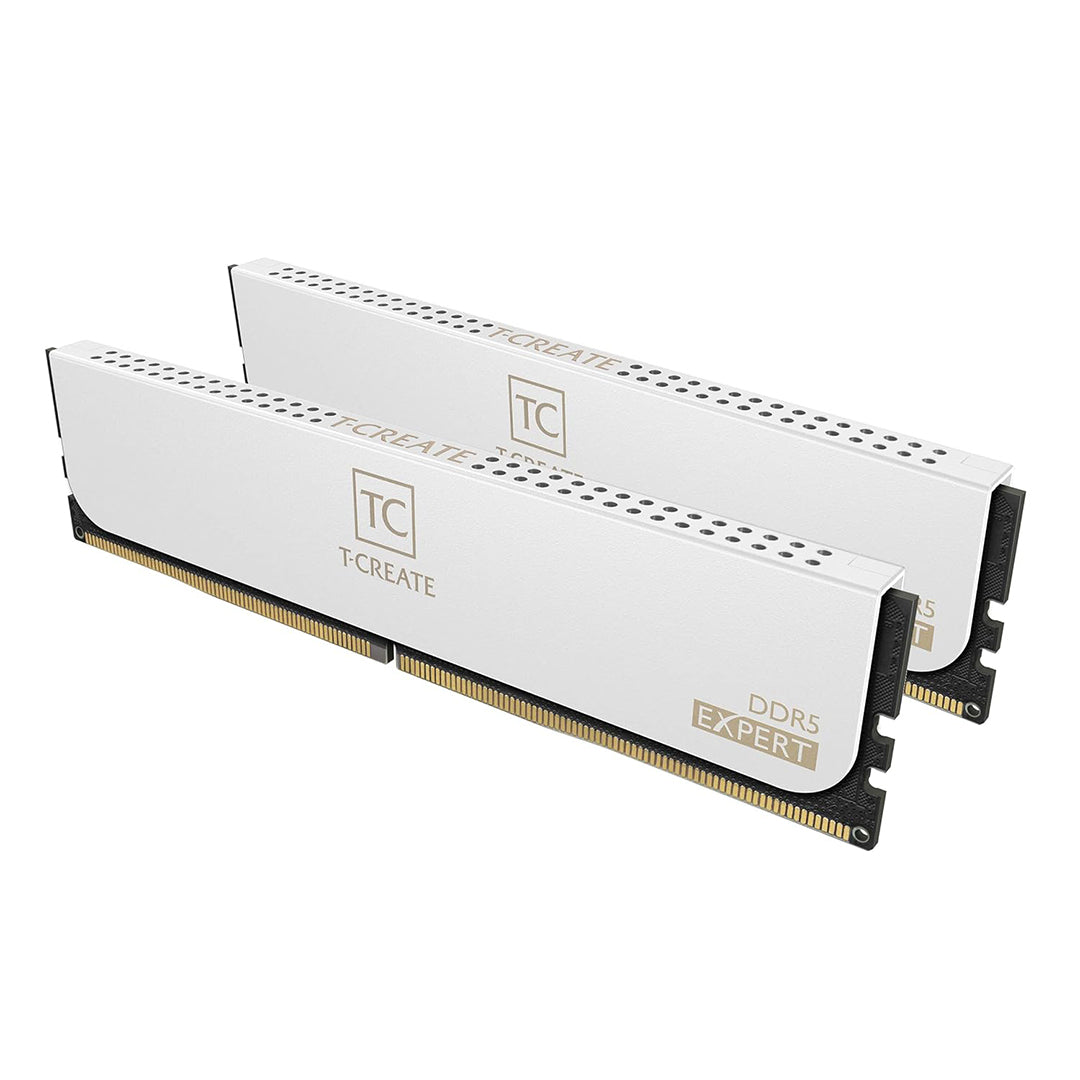 TEAM T-CREATE EXPERT DDR5 WHITE 6000MHz 32GB(16GBx2) CL30 KIT - 765441766433