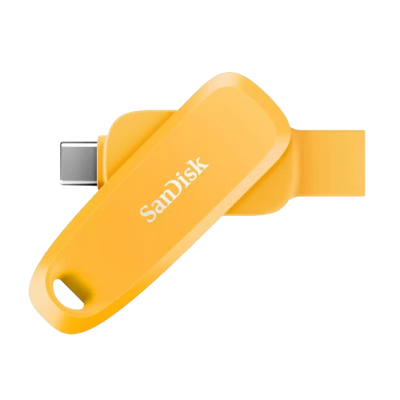 SanDisk Phone Drive USB Type-C 128GB - Yellow Daffodil - 619659215002