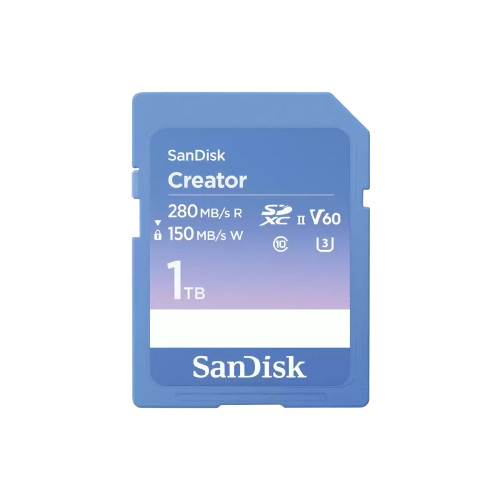 SanDisk Creator SD UHS-II Card 1TB - 619659216597
