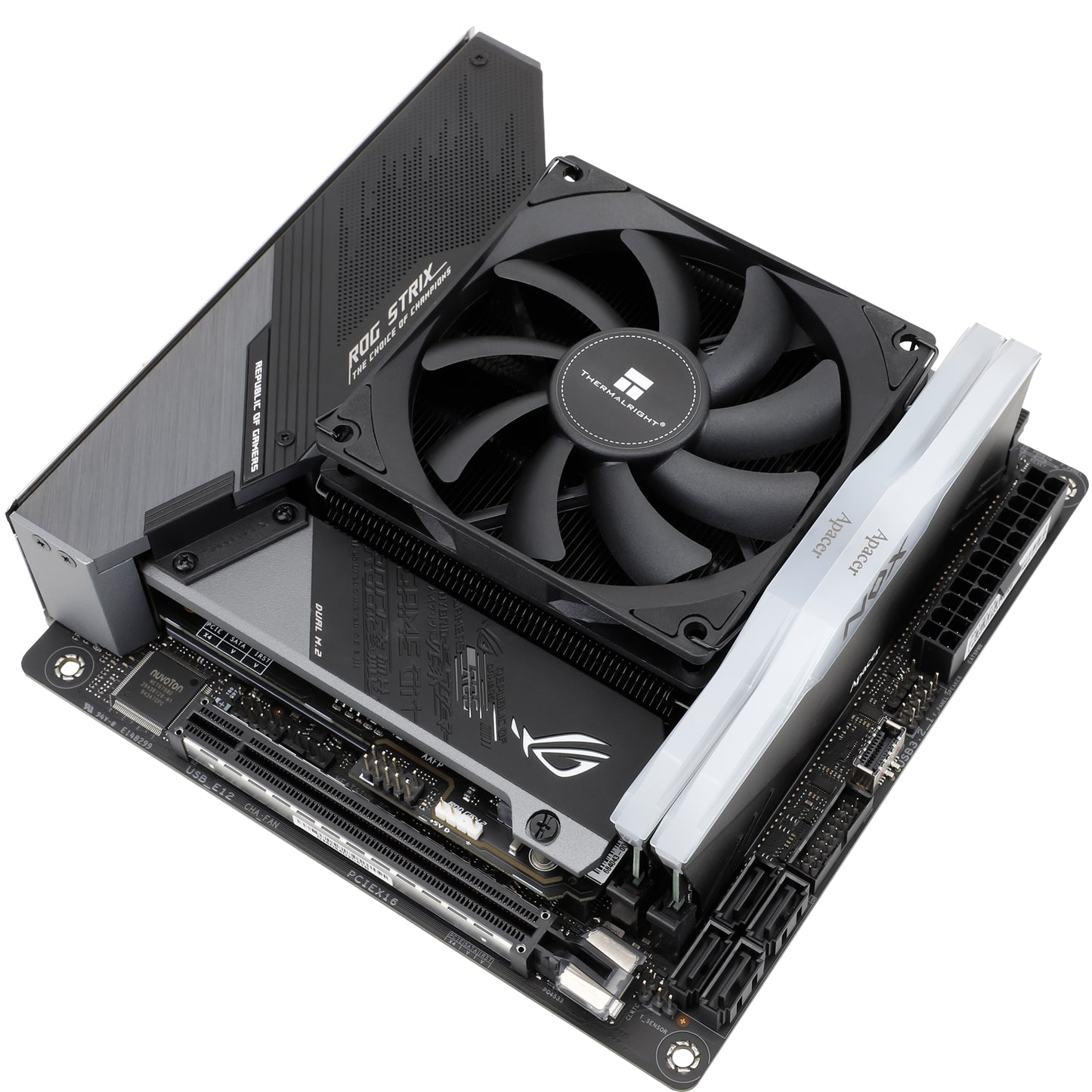 THERMALRIGHT AXP90-X47 BLACK CLASSIC LOW PROFILE COOLER(6YRS) - 814256003278