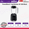 Braun JB1000BK - PowerBlend 1 jug blender, plastic jug, black color - 8021098002174