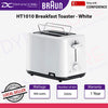 BRAUN Breakfast Collection HT1010WH Toaster, White - 8021098760166