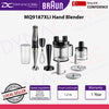 Braun MultiQuick 9 MQ9187XLI - Hand Blender with Food Processor, Chopper Masher and Whisk, Black - 8021098775177