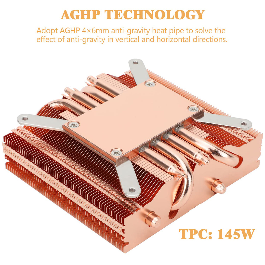 THERMALRIGHT AXP90-X47 FULL COPPER HTPC/ITX LOW PROFILE COOLER - 814256002837