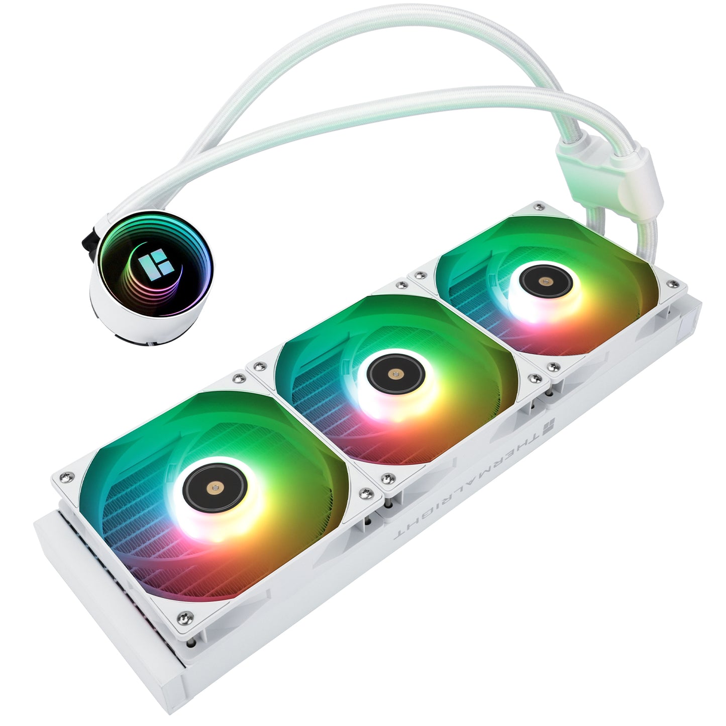 THERMALRIGHT FROZEN NOTTE 360 WHITE ARGB V2 AIO LIQUID COOLER - 814256005340