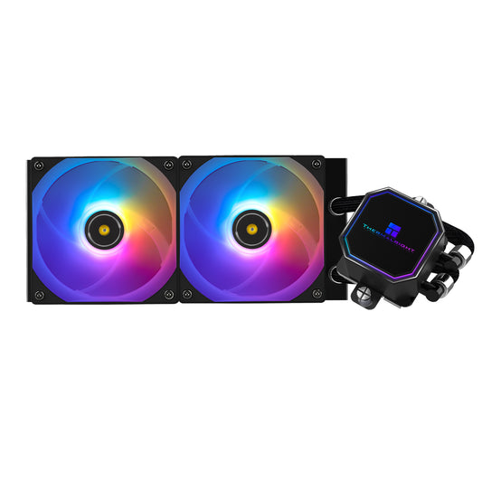 THERMALRIGHT FROZEN PRISM 240 BLACK ARGB AIO LIQUID COOLER - 814256015462